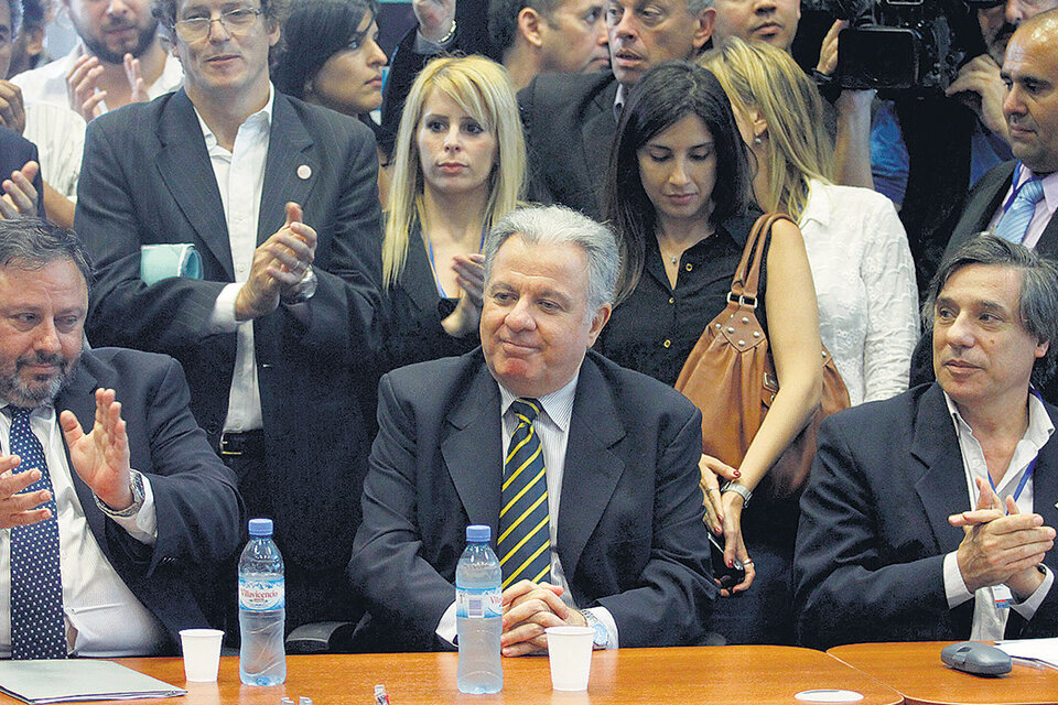 Alberto Barbieri fue elegido en 2013, en el Congreso, en medio de fuertes protestas. (Fuente: DyN)
