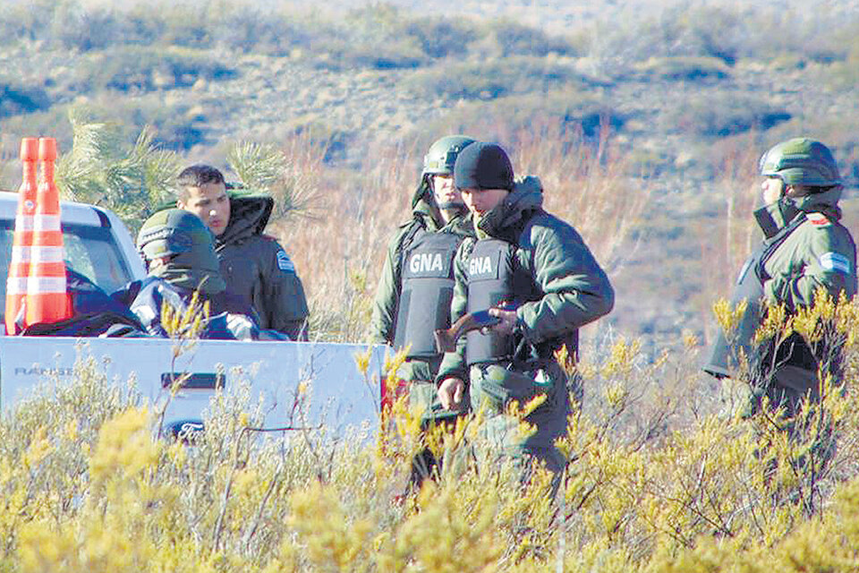 La represión de la Gendarmería terminó con la muerte de Maldonado.