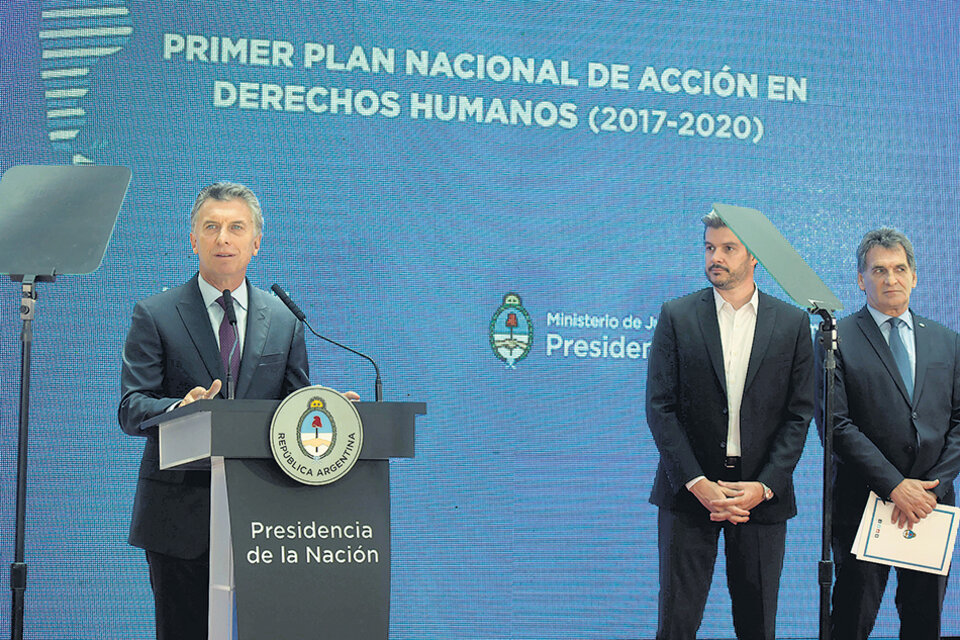 El Presidente dijo que confía en “el potencial igualador de la educación, el poder del diálogo y la fuerza de los argentinos”. (Fuente: Télam)