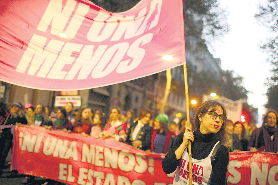 A favor está el desarrollo del movimiento NiUnaMenos, que se consolida como actor político. (Fuente: Joaquín Salguero)