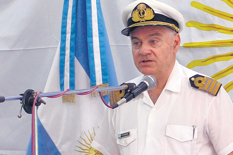 Carlos Martínez, subdirector de Comunicaciones de la Armada.