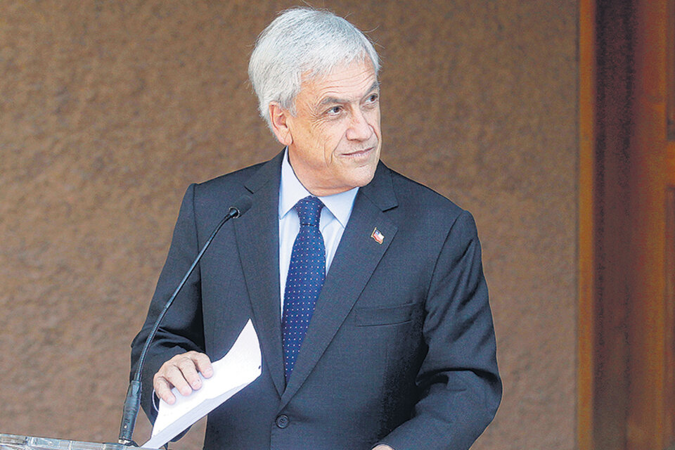 Sebastián Piñera destacó el “gran apoyo” que recibió de los votantes este domingo. (Fuente: AFP)