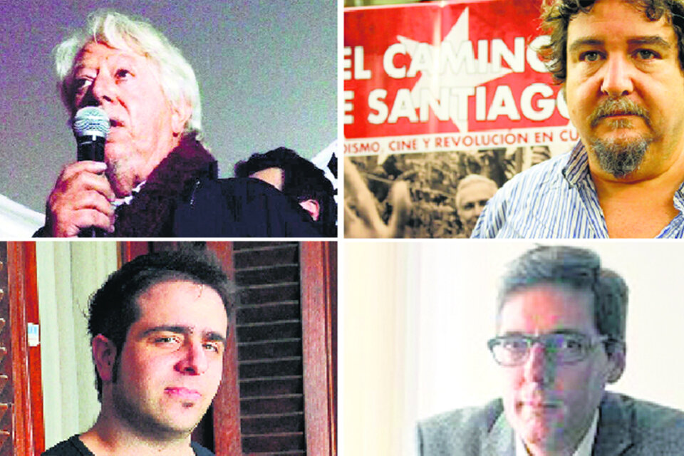 Luis Puenzo, Fernando Krichmar, Juan Pablo Gugliotta y F. Juan Lima, distintas voces desde distintos lugares.