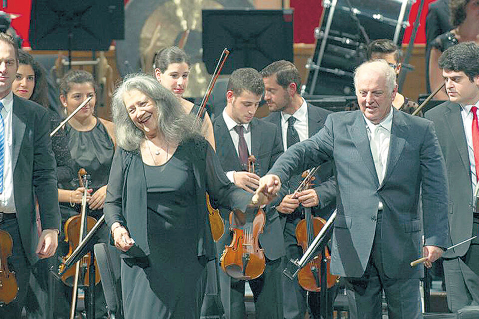 El Festival Barenboim, con la participación de Martha Argerich.