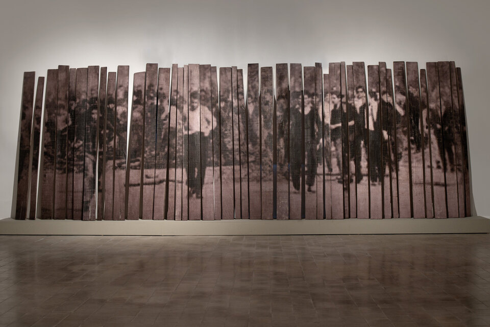 "Matorral", de Graciela Sacco, se expuso este año en Bogotá en el marco de la Bienalsur. (Fuente: Gentileza de Norberto Puzzolo)