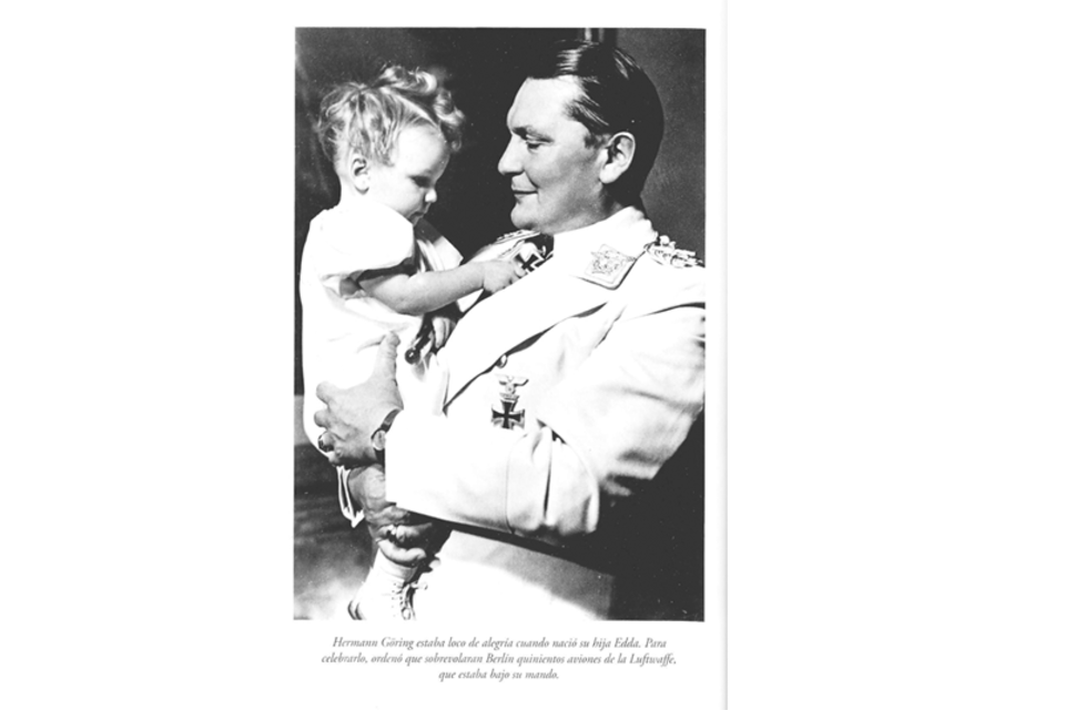Hermann Göring y su hija Edda