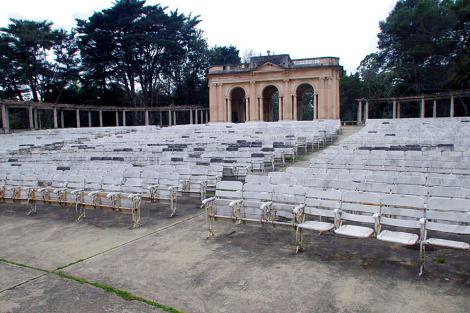 El anfiteatro "Martín Fierro" está ubicado en el Bosque de la ciudad de La Plata. (Fuente: Gentileza Diario Hoy La Plata)