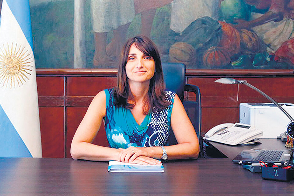 María Cecilia Locciasano, esposa del ministro Jorge Triaca.