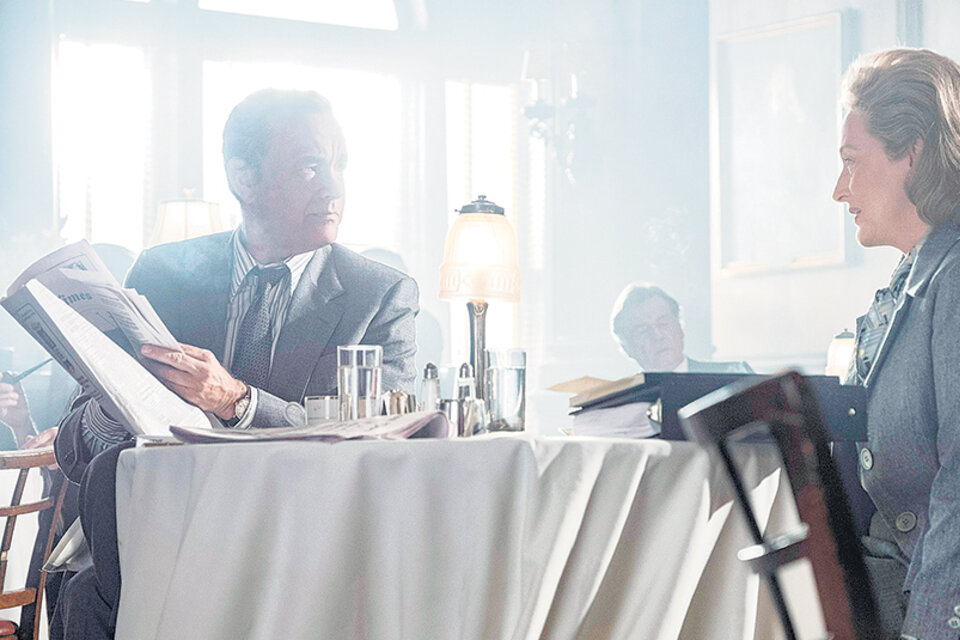 The Post, con Meryl Streep y Tom Hanks, se estrenará en los cines argentinos el próximo 1º de febrero.