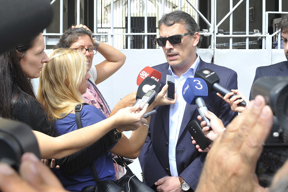 El fiscal Ademar Bianchini confirmó que se investiga la hipótesis de una venganza. (Fuente: Sebastián Joel Vargas)