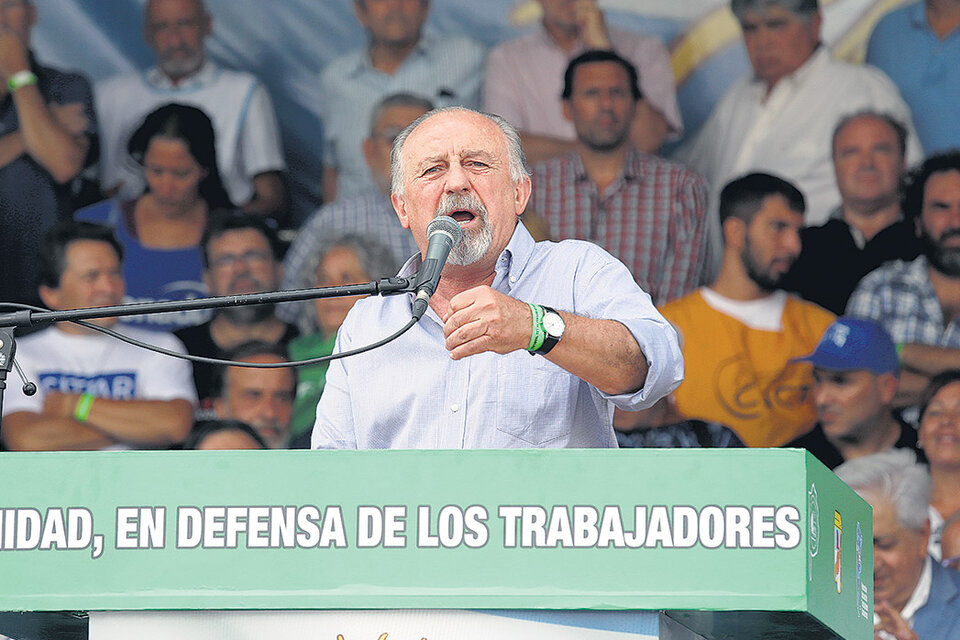 Hugo Yasky, titular de la CTA de los Argentinos. (Fuente: Joaquín Salguero)