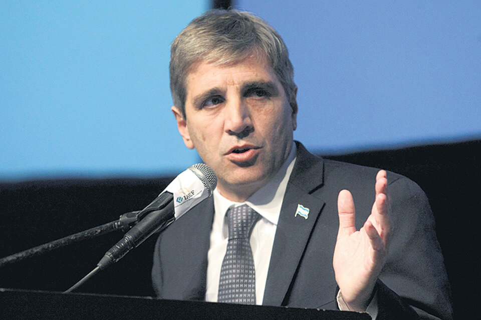 Luis Caputo, ministro de Finanzas, había negado tener acciones en el fondo de inversión Noctua, pero participó de la empresa hasta 2015. (Fuente: DyN)