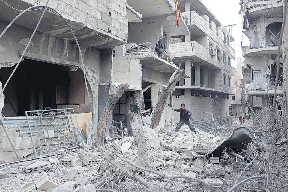 Una pausa en los bombardeos (Fuente: AFP)