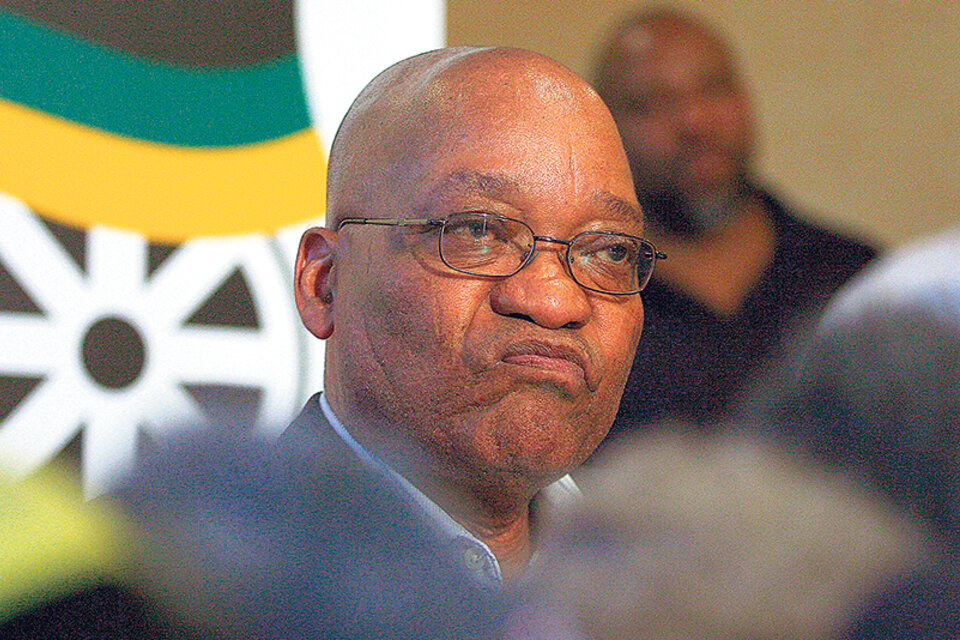 Jacob Zuma, con las horas contadas (Fuente: AFP)