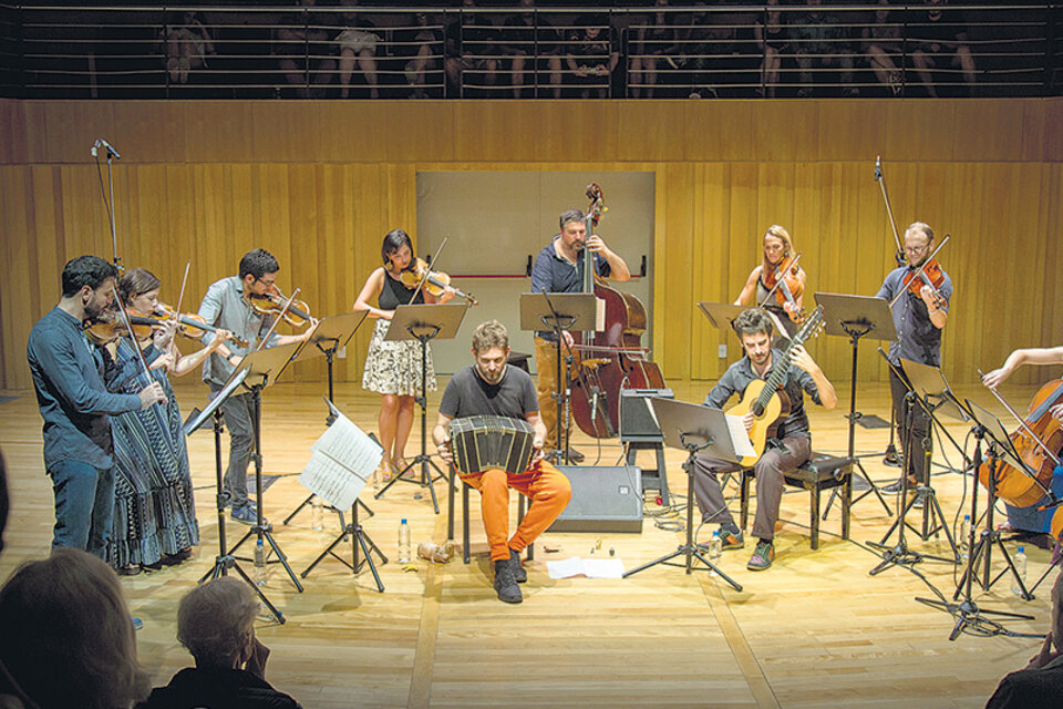 El grupo amplía el repertorio de obras para cuerdas.