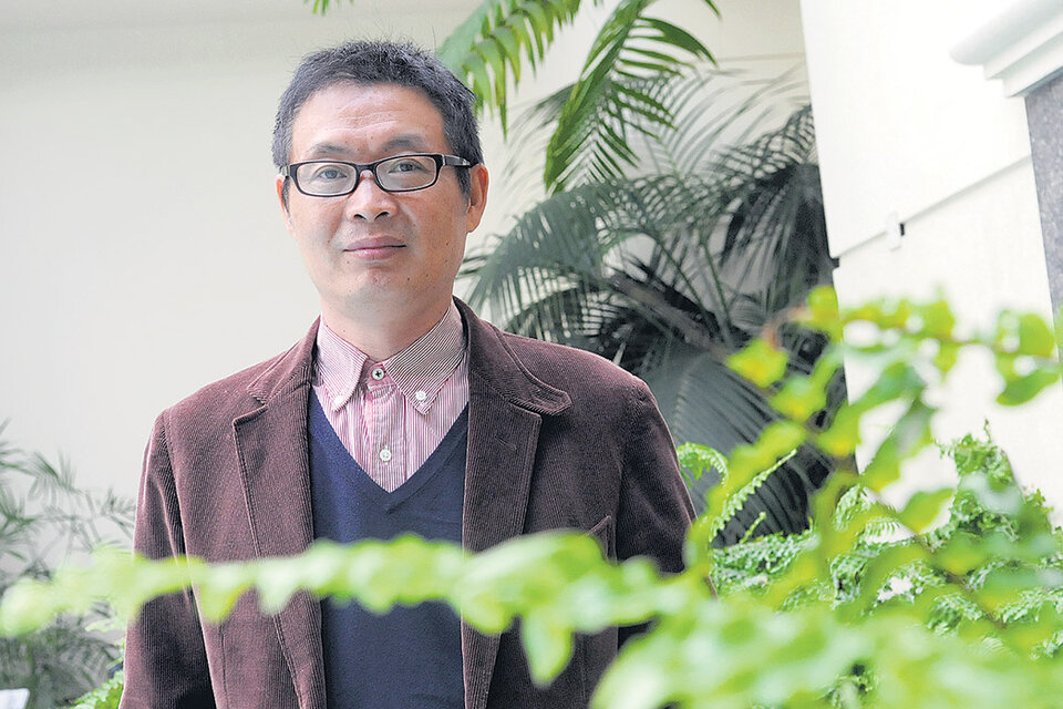 Mai Jia, uno de los más destacados escritores chinos actuales, autor de la novela El don. (Fuente: Rafael Yohai)