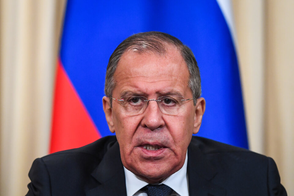 El canciller ruso Serguei Lavrov adelantó la réplica de Moscú. (Fuente: AFP)