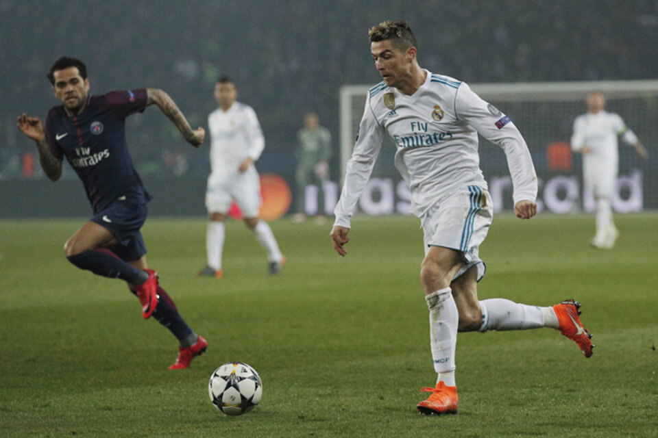 Cristiano Ronaldo lideró el ataque del Madrid y abrió el marcador. (Fuente: EFE)