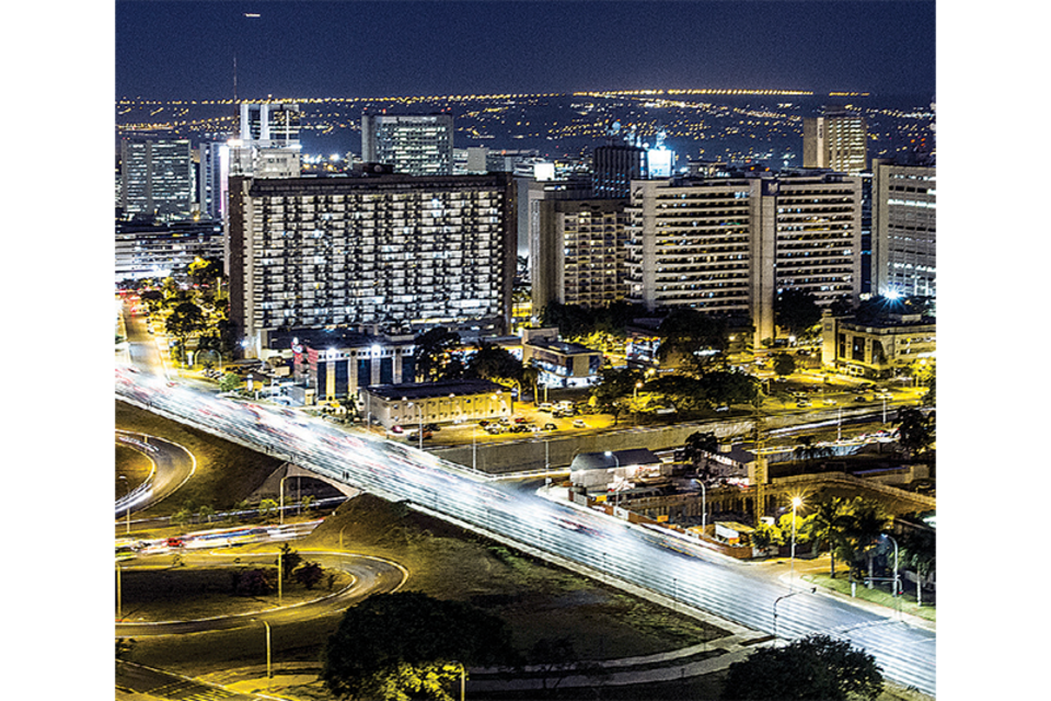 Vista de la capital brasileña desde la Torre de Tv.