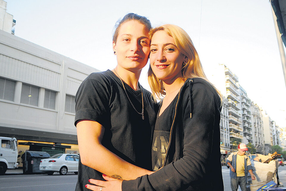 Mariana Gómez y Rocío Girat, la pareja que ahora puede ser allanada. (Fuente: Guadalupe Lombardo)