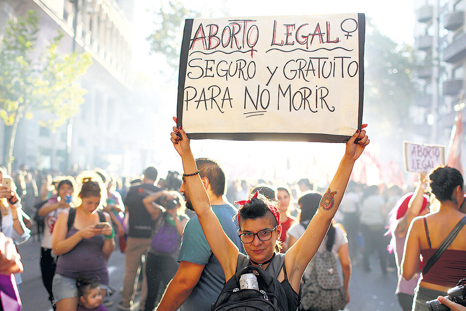 La iniciativa para legalizar la interrupción voluntaria del embarazo comenzará a debatirse en Diputados. (Fuente: Joaquín Salguero)