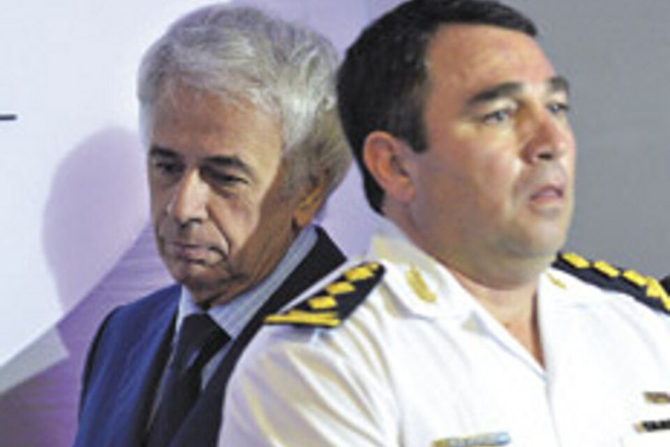 El ex gobernador De la Sota junto a su ex jefe de la policía provincial.