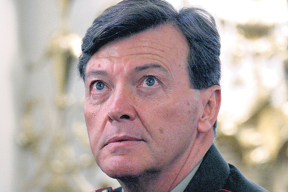 César Milani, ex jefe del Ejército. (Fuente: AFP)