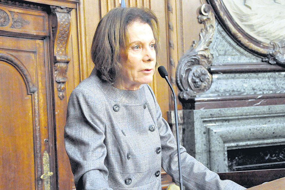 Inés Weinberg de Roca, la postulante que el oficialismo quiere en la Procuración.