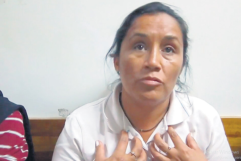 Adelina, la madre de Facundo Agüero, denunció que la policía golpeó salvajemente a su hijo.