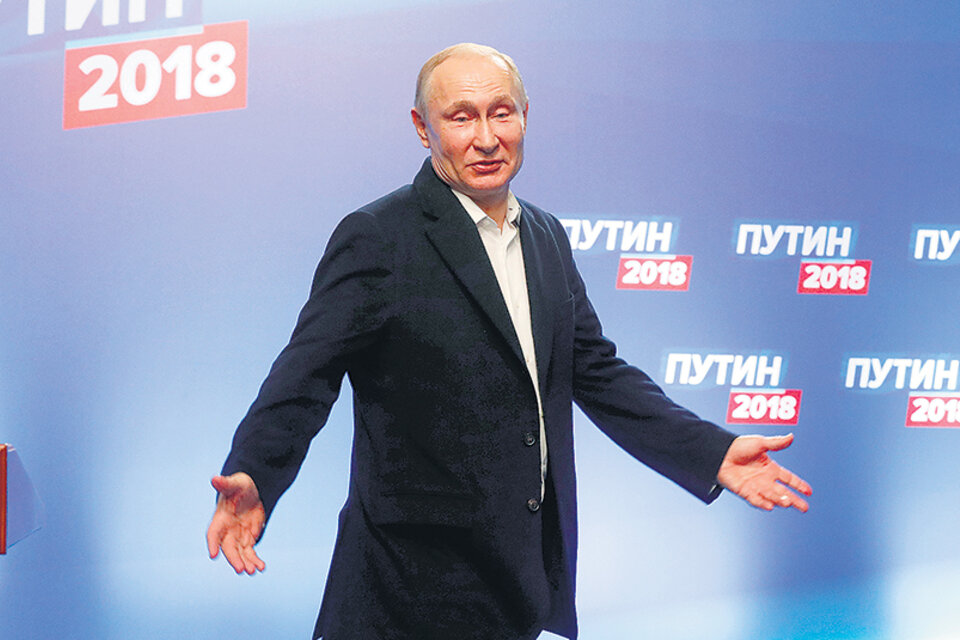 Putin dijo estar listo para dialogar con todos los países del mundo, en plena disputa con Reino Unido. (Fuente: AFP)