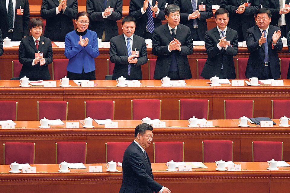 El pensamiento de Xi sobre el socialismo quedó inscripto en la Constitución china.