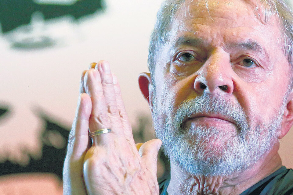 “Estoy tranquilo, con la tranquilidad de los inocentes” dijo Lula. (Fuente: AFP)