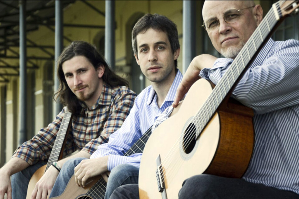 El trío de guitarras Tallar el Aire presenta su primer concierto del año.