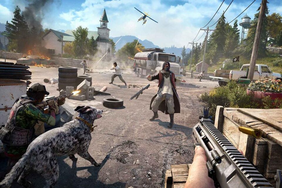 El "Far Cry 5" promete lo justo y permite disfrutarlo: exploración, supervivencia, tiros y un culto fanático.