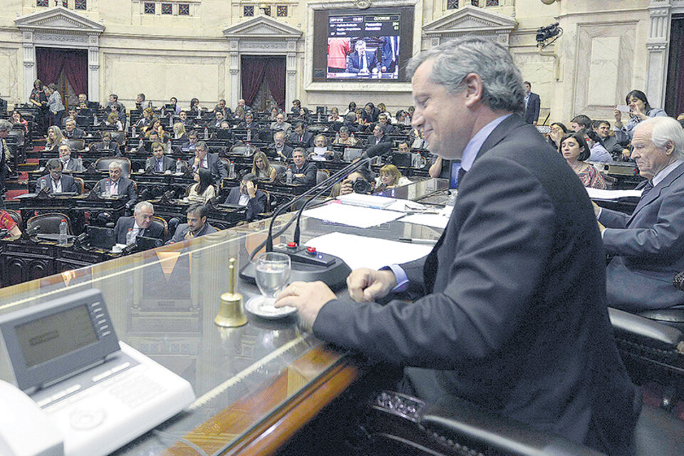 El presidente de la Cámara baja, Emilio Monzó, comenzó a reunirse ayer con los principales legisladores. (Fuente: DyN)