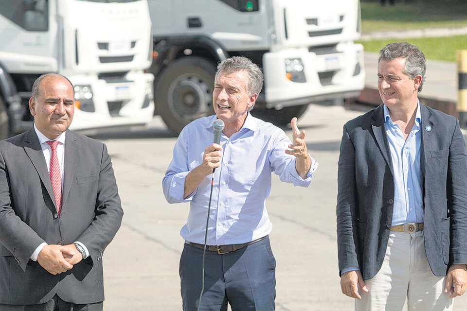 “No soy mago ni estafador”, dijo el presidente Mauricio Macri sobre las tarifas durante un acto en Tucumán. (Fuente: Télam)