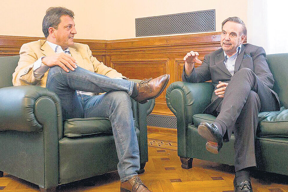 Sergio Massa y Miguel Angel Pichetto se reunirán en Gualeguaychú, Entre Ríos. (Fuente: Télam)