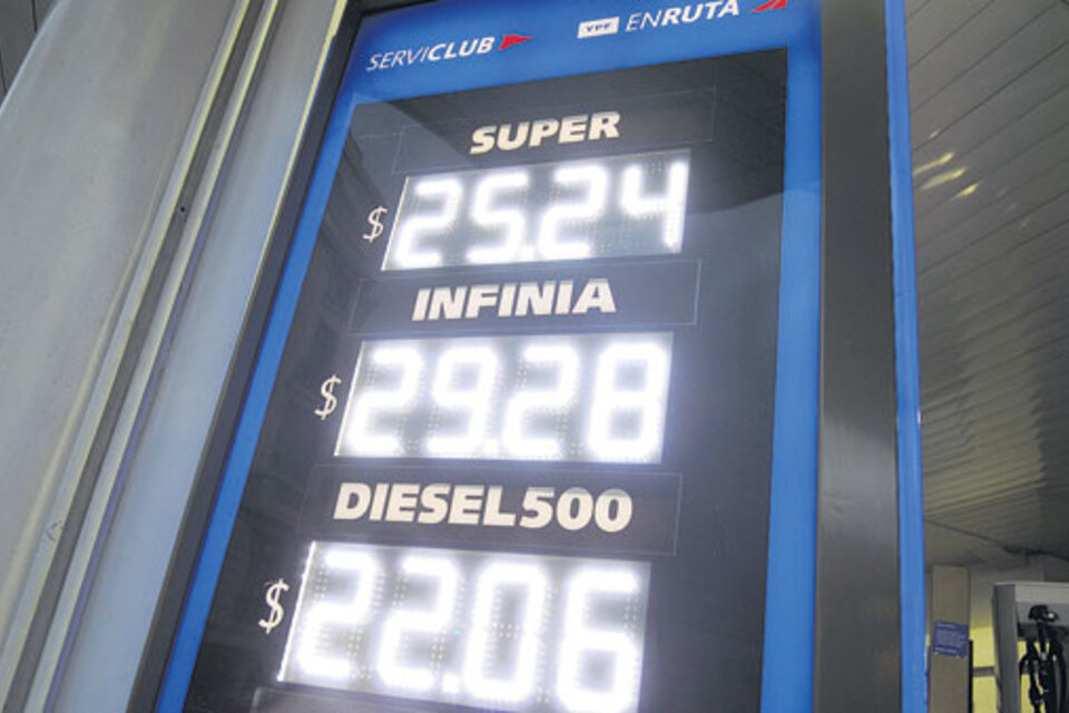 Las petroleras aumentan por la suba del petróleo, del dólar y del bioetanol. (Fuente: Guadalupe Lombardo)