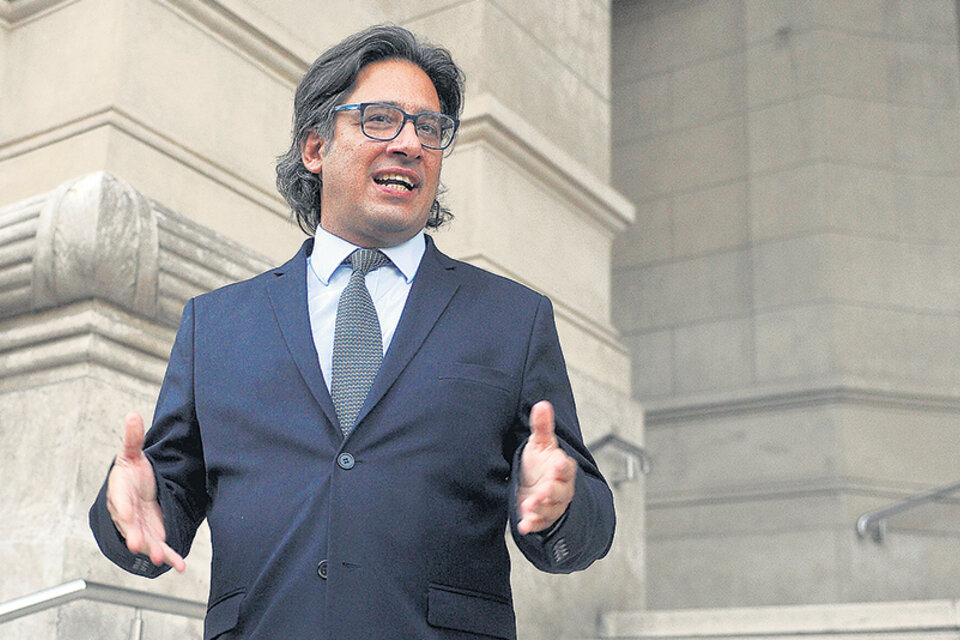 El ministro de Justicia, Germán Garavano, aseguró a la salida de la reunión que la relación marcha sobre ruedas. (Fuente: Télam)