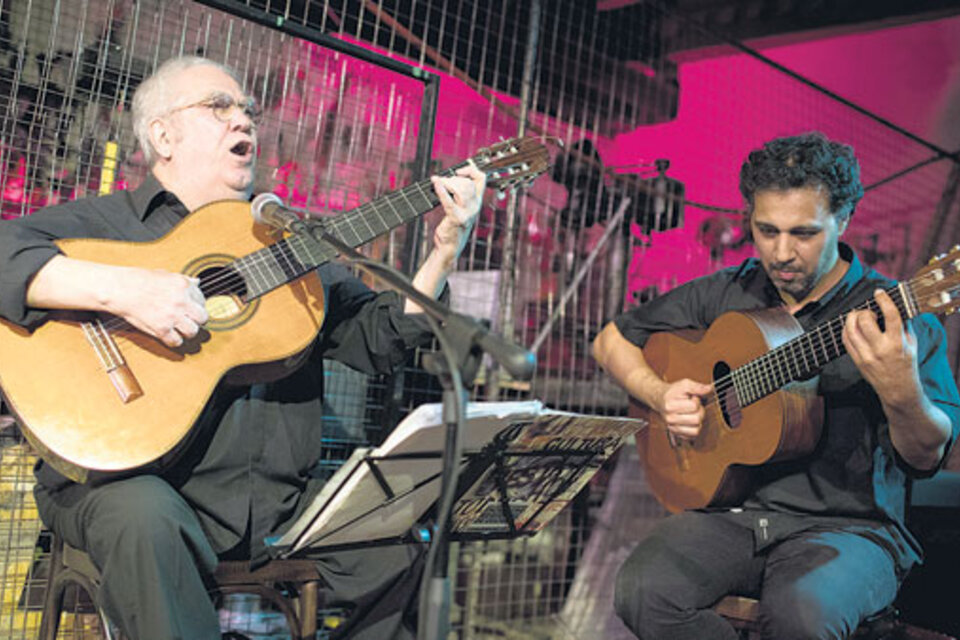 El repertorio del Tata incluye un himno del lunfardo como “Sor Bacana”. (Fuente: Joaquín Salguero)
