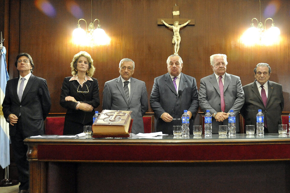 La Corte Suprema de Justicia provincial habilitó la revisión del fallo a favor de los policías. (Fuente: Andres Macera)