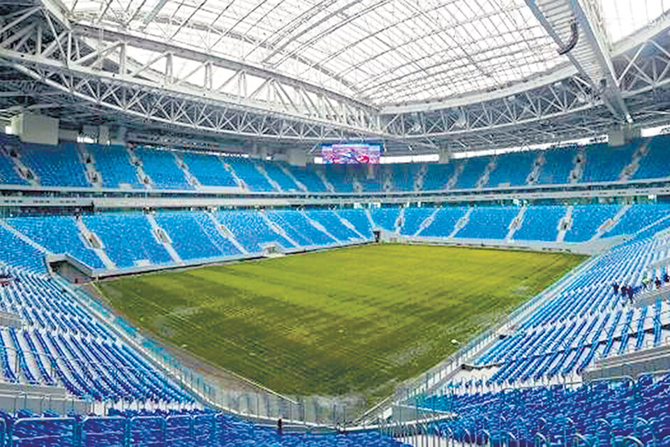 San Petersburgo tendrá al estadio del Zenit como gran atracción.