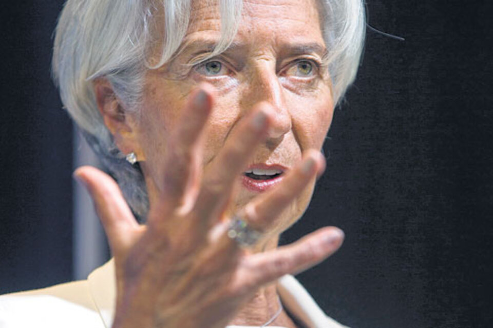 Christine Lagarde, titular del FMI, seguirá de cerca las negociaciones que hoy continuarán en Washington con el gobierno argentino. (Fuente: EFE)