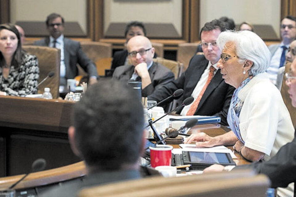 Lagarde expuso ayer sobre el caso argentino en la reunión de directorio del organismo bilateral.