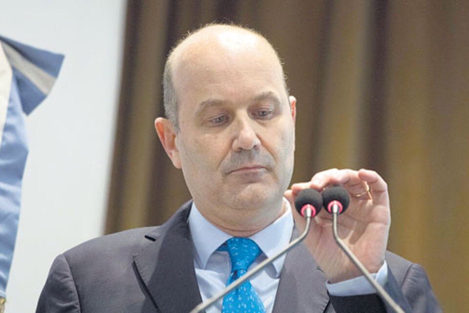 Federico Sturzenegger, presidente del Banco Central. (Fuente: Joaquín Salguero)