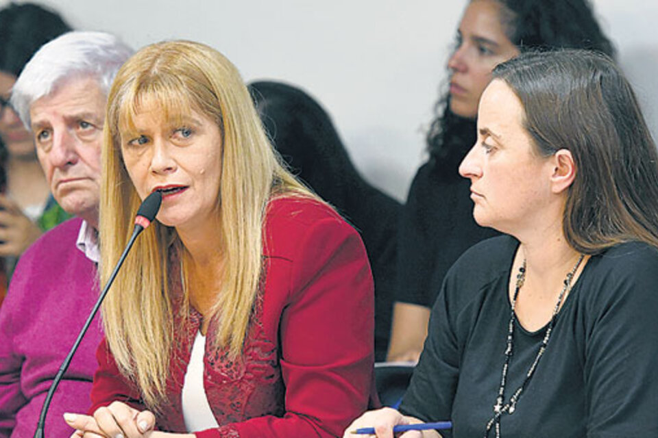 La intendenta de La Matanza, Verónica Magario, reclamó en Diputados. (Fuente: Télam)