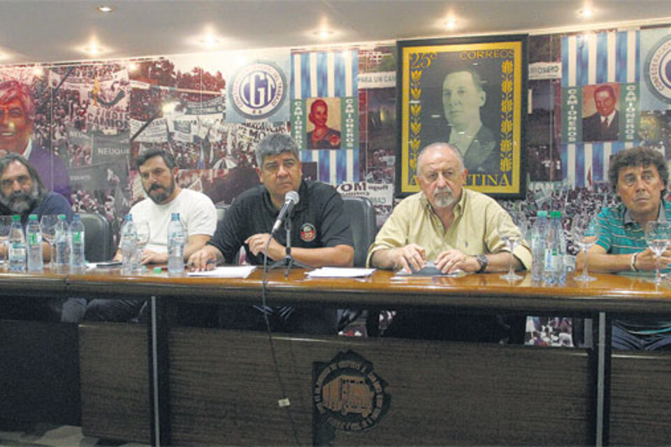 Baradel, Moyano, Yasky y Michelli, entre los convocantes a la marcha contra la política económica del Gobierno.