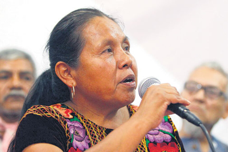 Marichuy, la voz de los indígenas de México (Fuente: EFE)