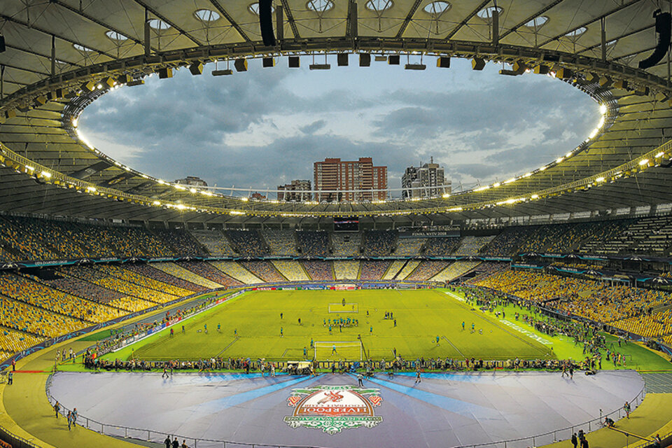 El estadio de Kiev, Ucrania, será el escenario del partido que todos quieren protagonizar. (Fuente: AFP)