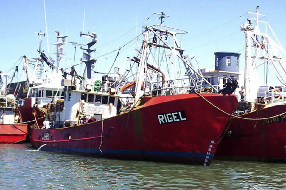 El Rigel zarpó de Mar del Plata hace cuatro días. (Fuente: Noticias Argentinas)
